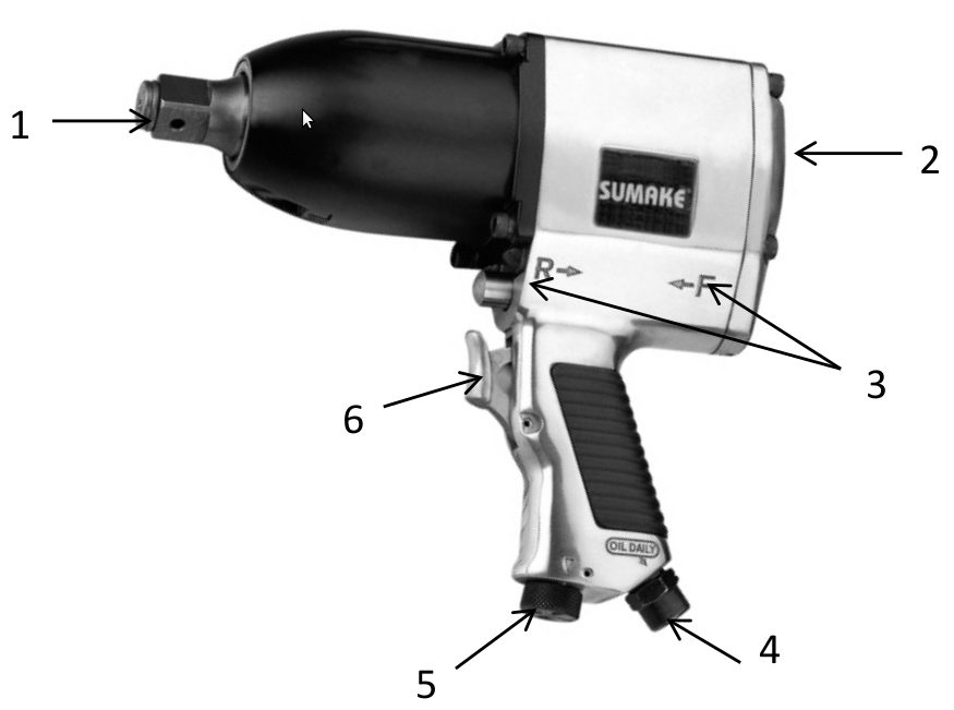 устройство пневмогайковерта устройство пневмогайковерта