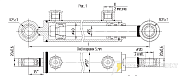 Гидроцилиндр МС40/25х320-3(4).11(525)