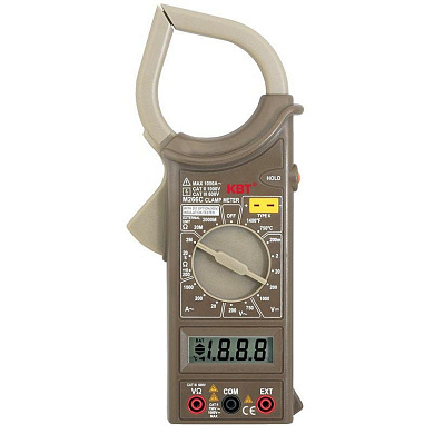 Клещи токовые цифровые КВТ M266C 70480