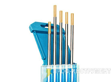 Электроды вольфрамовые КЕДР ВЛ-15-175 Ø 4,0 мм (золотистый) AC/DC