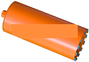 Коронка алмазная Адель BKF 400 Ø250 мм L 450 мм