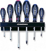 Набор отверток шлицевых и крестовых "HERCULES" Jonnesway D03PR06S